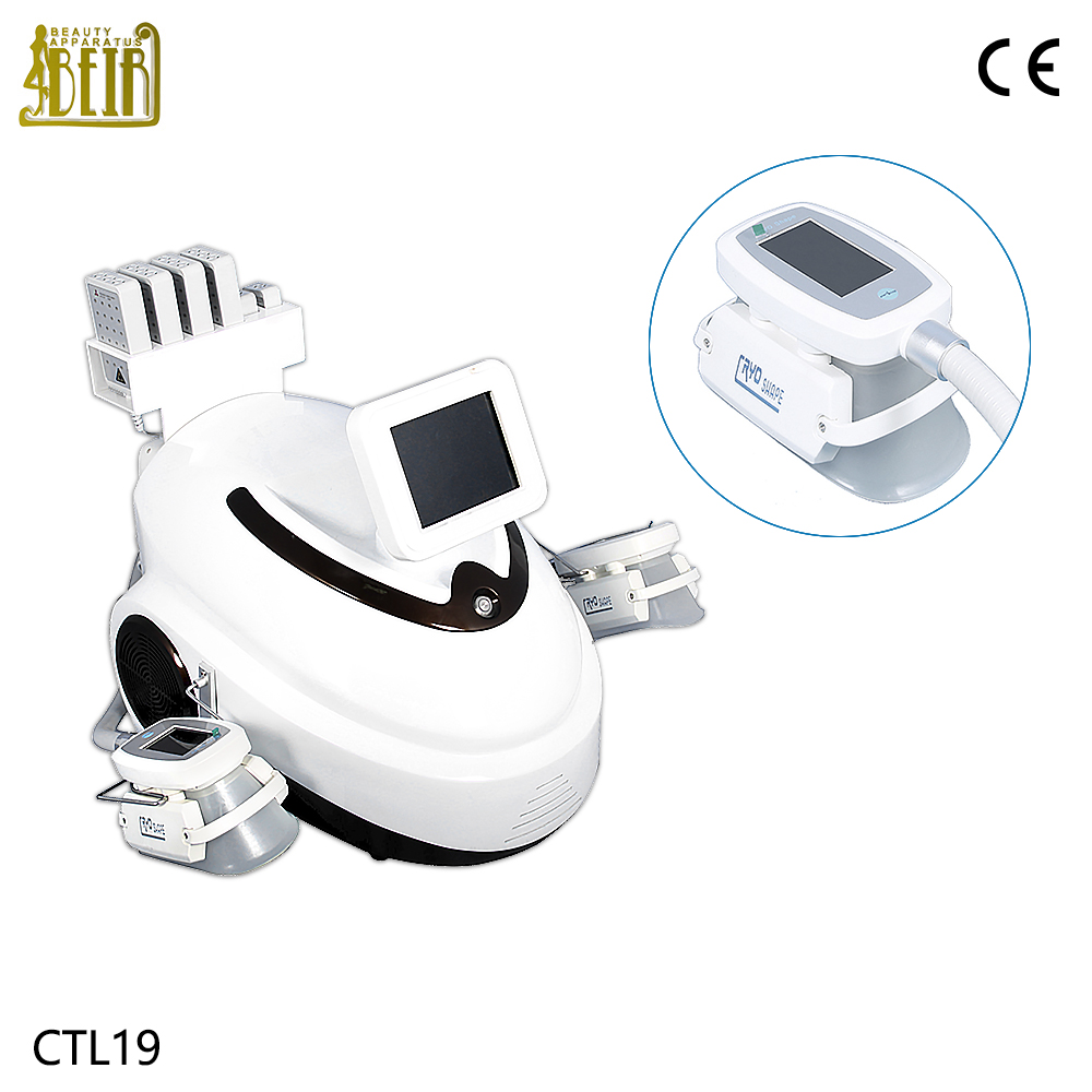 Cold Body Sculpting fat freezing Shaping Machine cryo+ lipolaser